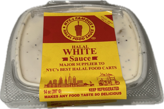 HALAL WHITE SAUCE 14oz